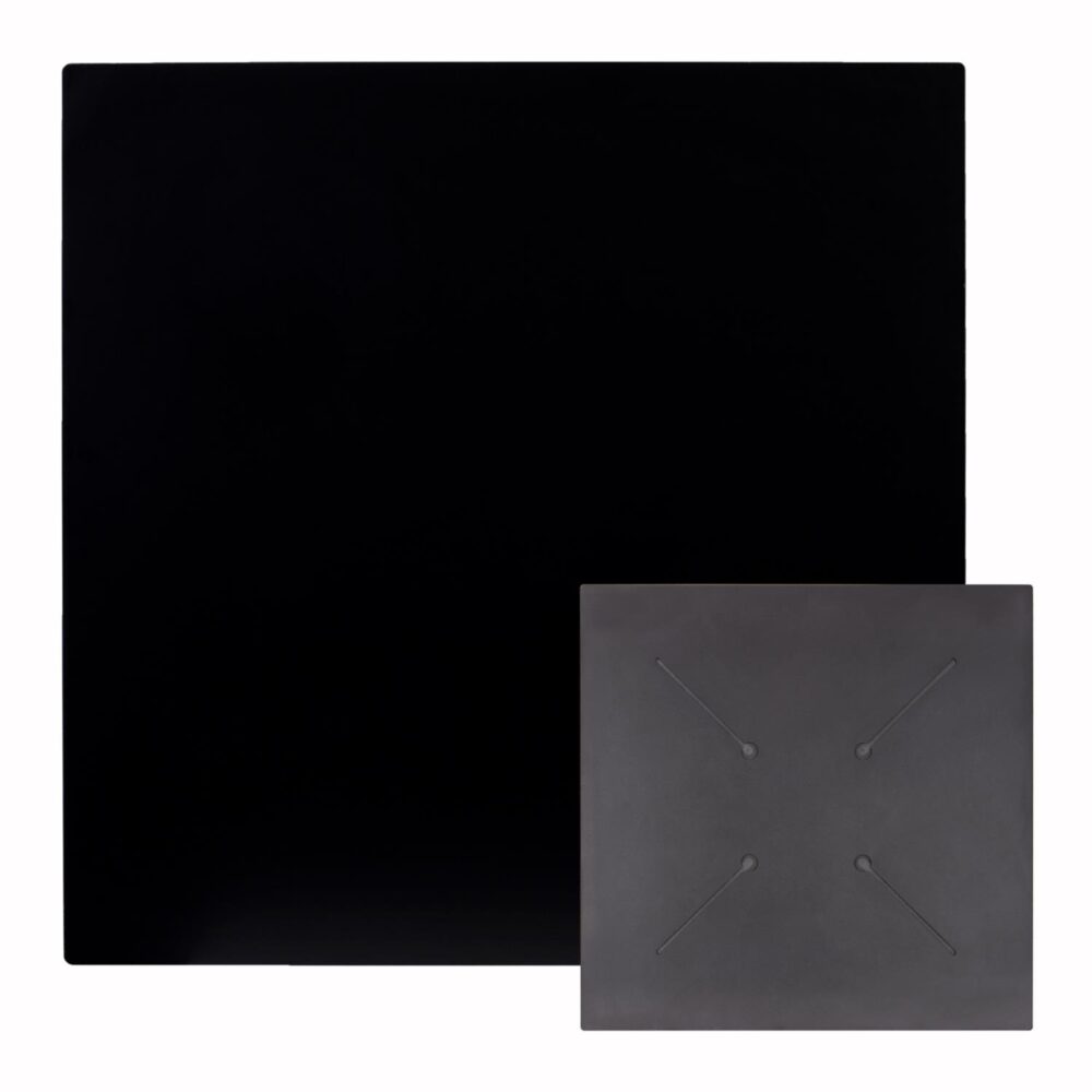 Επιφάνεια Τραπεζιού C5837.21 HPL Τετράγωνη Μαύρη 60x60 εκ.