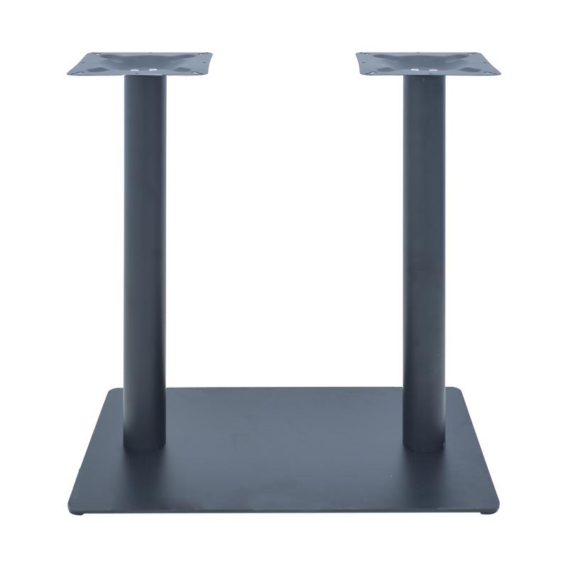 Βάση τραπεζιού Givosa μεταλλική σε Μαύρο 70x40x108εκ.