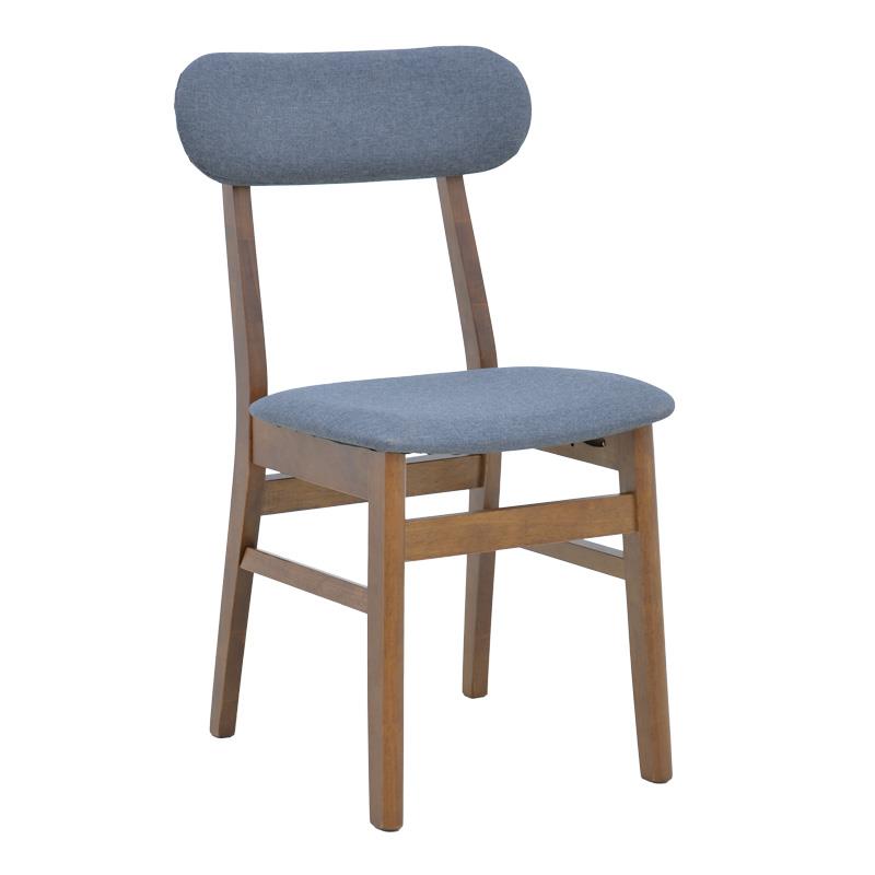 Καρέκλα Gaborn σε γκρι απόχρωση 47x47x81,5εκ