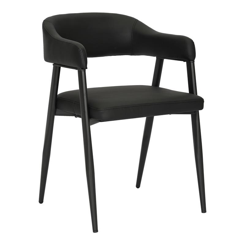 Καρέκλα - Πολυθρόνα Sezan pu σε μαύρη απόχρωση 56x55x78εκ Καρέκλα - Πολυθρόνα Sezan pu σε μαύρη απόχρωση 56x55x78εκ