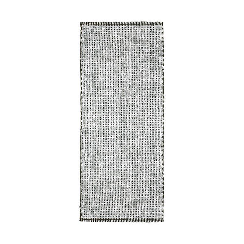 Διακοσμητικό Χαλί Lagoon Fylliana Γκρί χρώμα 60x120εκ