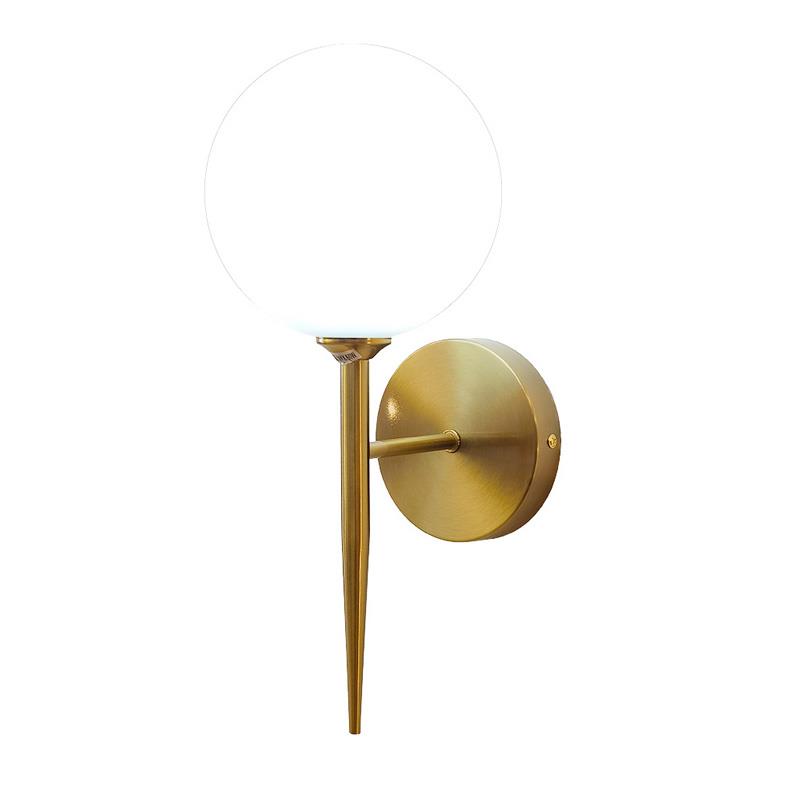 Φωτιστικό τοίχου-απλίκα Kerlibin G9 μέταλλο χρυσό-λευκό 13x18x34εκ Φωτιστικό τοίχου-απλίκα Kerlibin G9 μέταλλο χρυσό-λευκό 13x18x34εκ