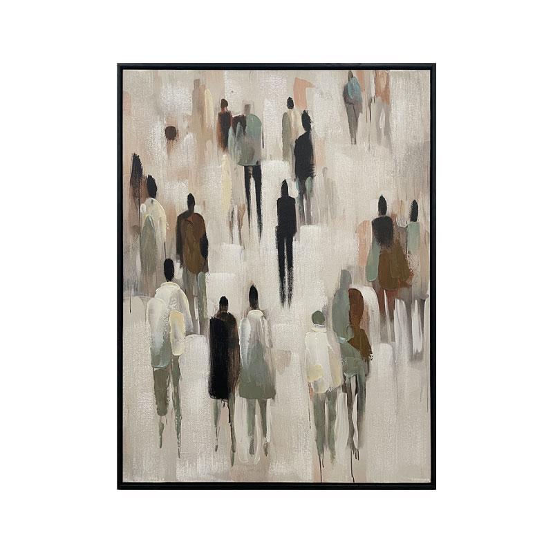 Πίνακας σε Καμβά Peoples FL37530 Fylliana Μπέζ -Γκρί και Λευκό 60x4x80εκ. Πίνακας σε Καμβά Peoples FL37530 Fylliana Μπέζ -Γκρί και Λευκό 60x4x80εκ.