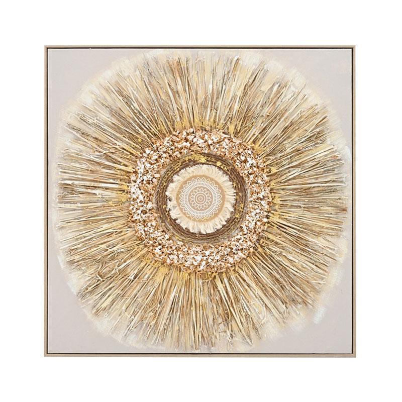 Πίνακας σε Καμβά με Πλαίσιο FL25017 Fylliana Μπέζ -Λευκό και Καφέ 82x5x82εκ Πίνακας σε Καμβά με Πλαίσιο FL25017 Fylliana Μπέζ -Λευκό και Καφέ 82x5x82εκ