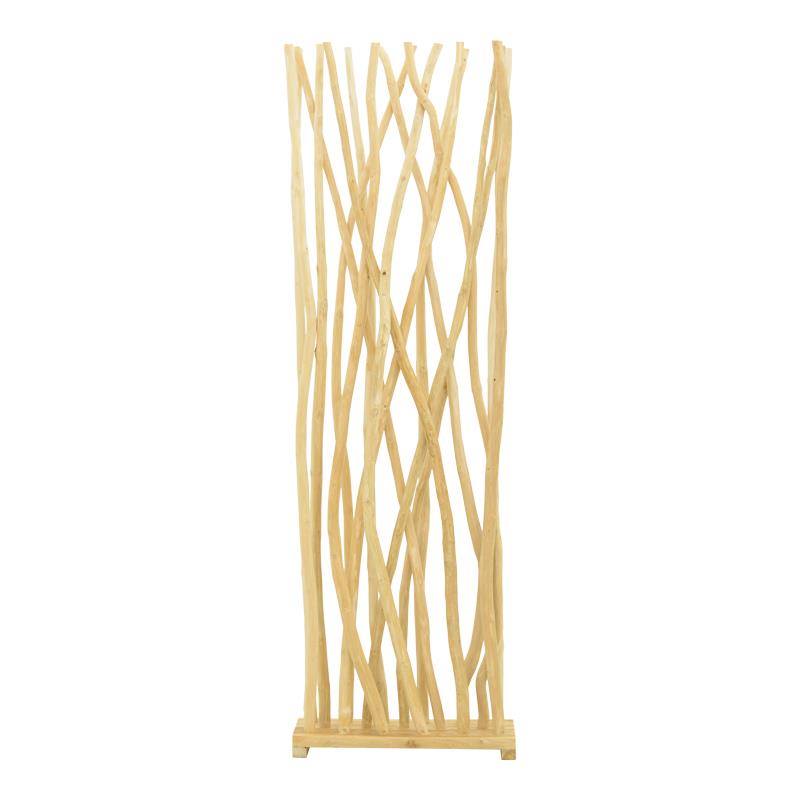 Διακοσμητικό δαπέδου Jati teak ξύλο σε φυσική απόχρωση 60x20x190εκ Διακοσμητικό δαπέδου Jati teak ξύλο σε φυσική απόχρωση 60x20x190εκ