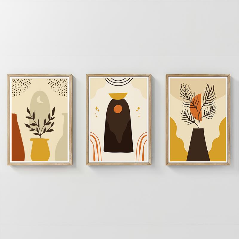 Πίνακας Caelo τρίπτυχος με ψηφιακή εκτύπωση και πλαίσιο 33x1.5x48εκ Πίνακας Caelo τρίπτυχος με ψηφιακή εκτύπωση και πλαίσιο 33x1.5x48εκ