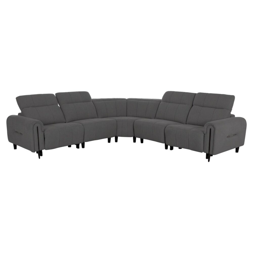 Γωνιακός Καναπές ORACLE με Μηχανισμό Ανάκλυσης σε Γκρί ύφασμα 260x260x94Υεκ. Γωνιακός Καναπές ORACLE με Μηχανισμό Ανάκλυσης σε Γκρί ύφασμα 260x260x94Υεκ.