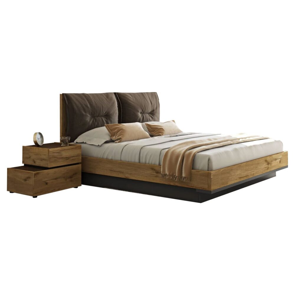 Κρεβάτι LOFT σε Σκούρο Δρύς