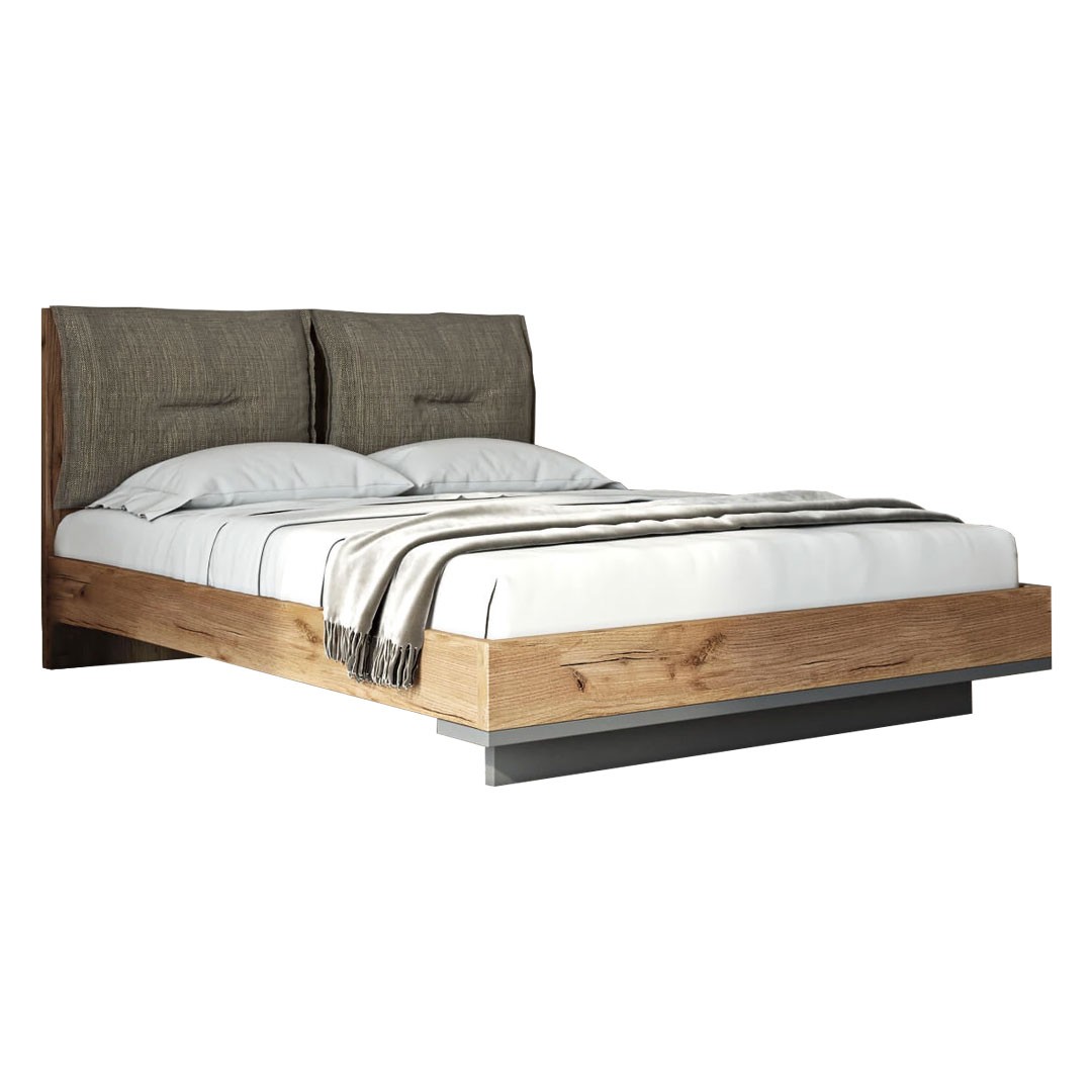 Κρεβάτι LOFT σε Καφέ Δρύς