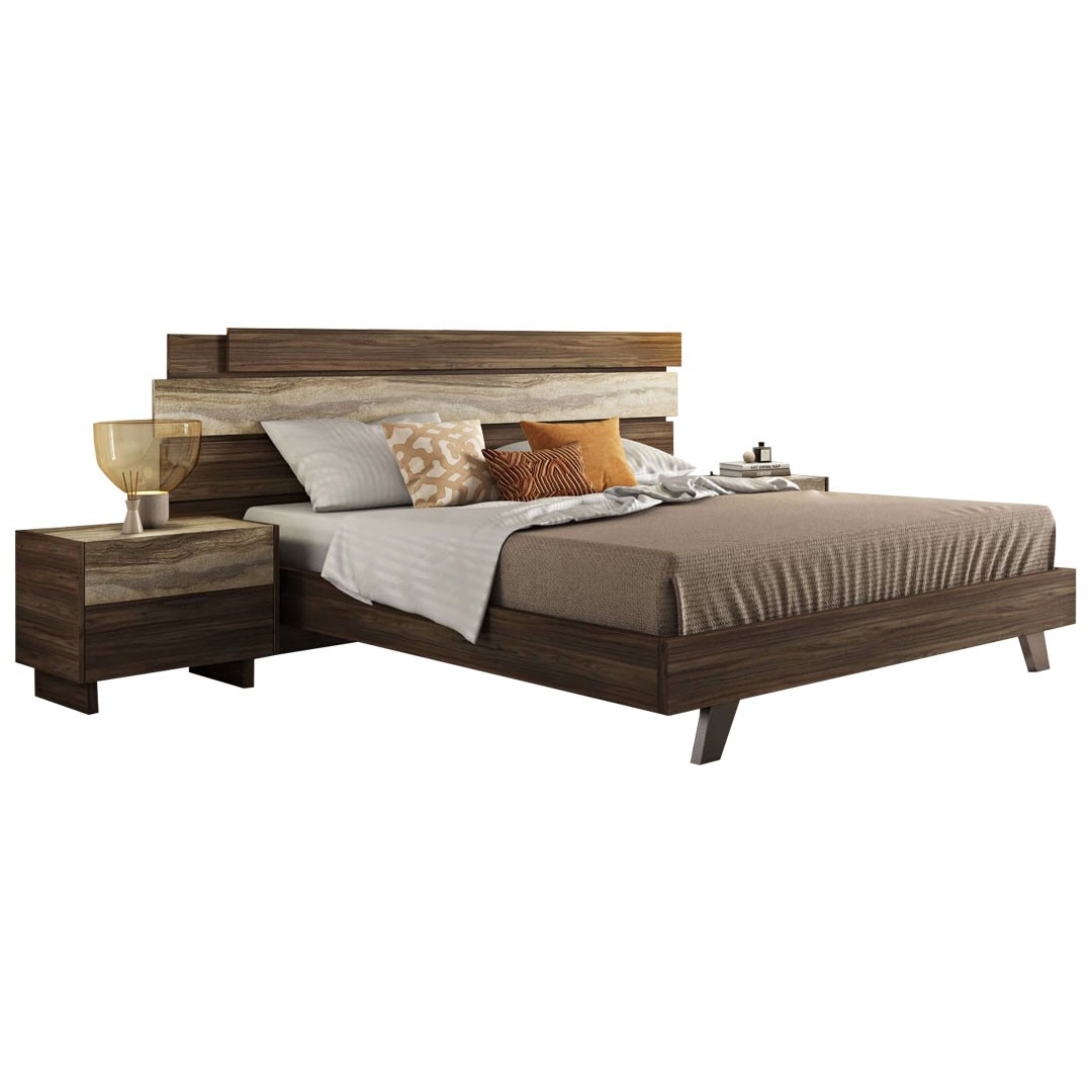 Κρεβάτι SICILIA σε Καρυδί Κρεβάτι SICILIA σε Καρυδί