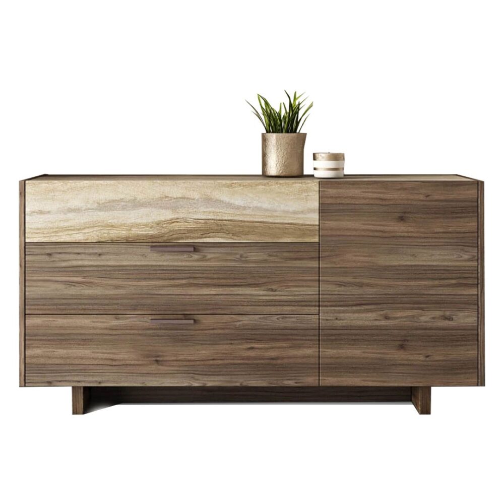 Μπουφές - Τουαλέτα SICILIA με 3 Συρτάρια σε Καρυδί 140x43x72εκ. Μπουφές - Τουαλέτα SICILIA με 3 Συρτάρια σε Καρυδί 140x43x72εκ.