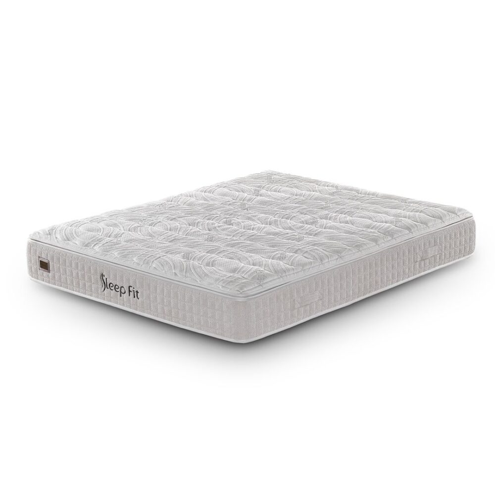 Ορθοπεδικό στρώμα SLEEP FIT Διπλό Μπέζ 160x200εκ.