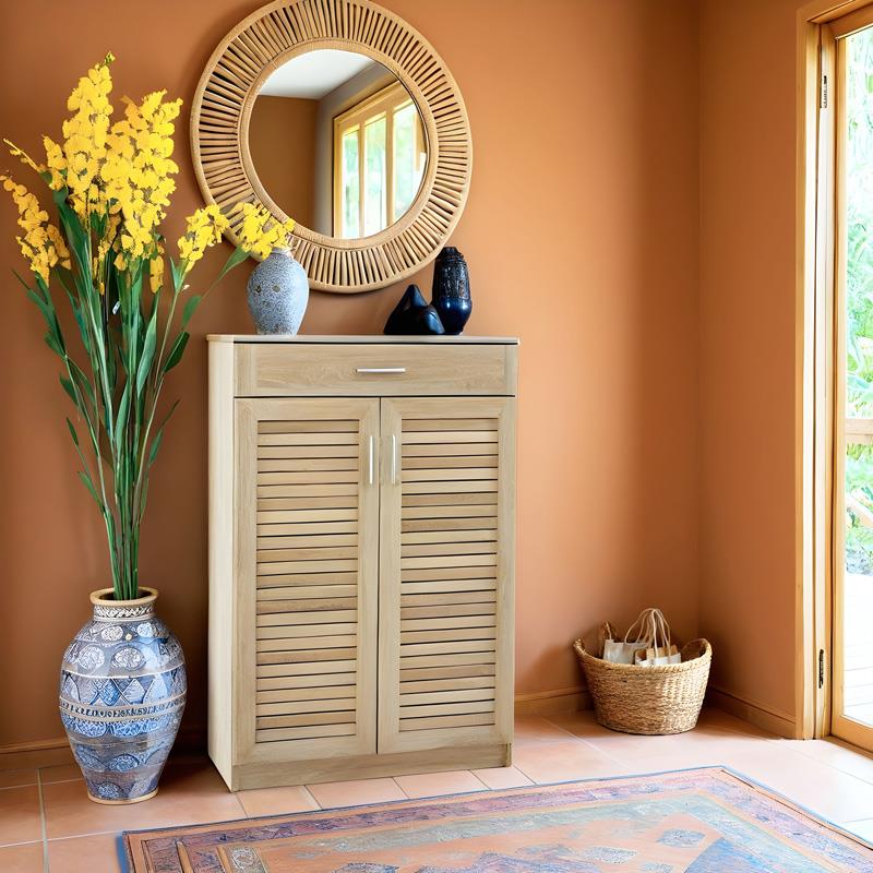 Παπουτσοθήκη-ντουλάπι SANTE 20 ζεύγων χρώμα sonoma 80x37x123εκ