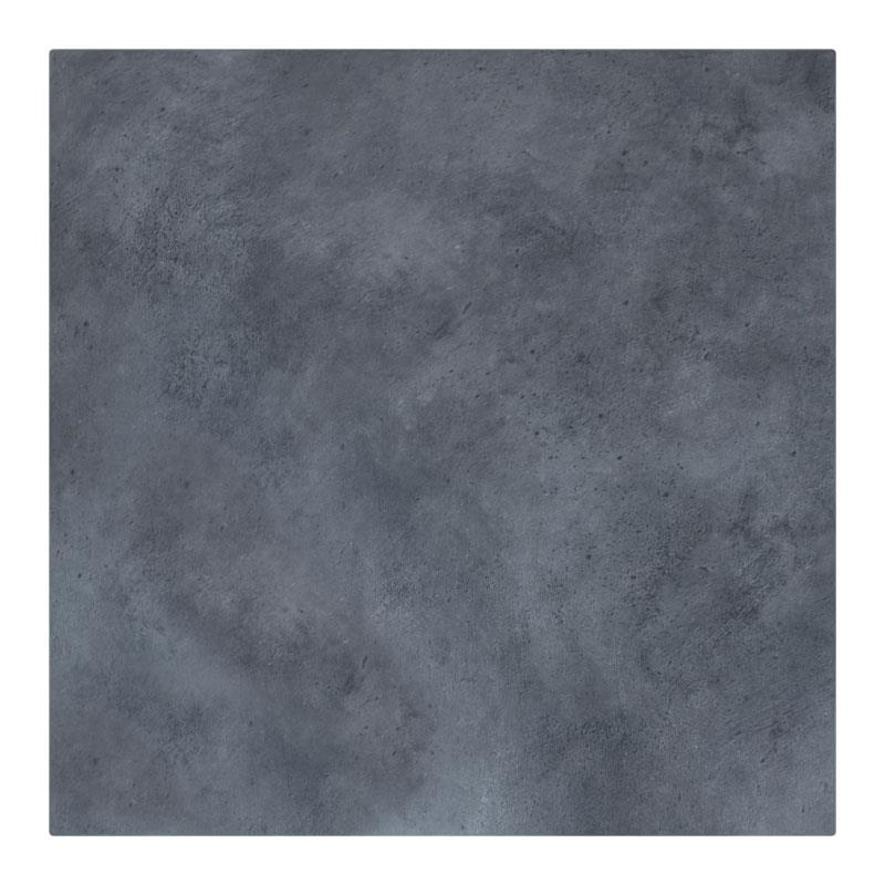 Επιφάνεια τραπεζιού Sizzle Werzalit ανθρακί cement 70x70εκ πάχους 35mm