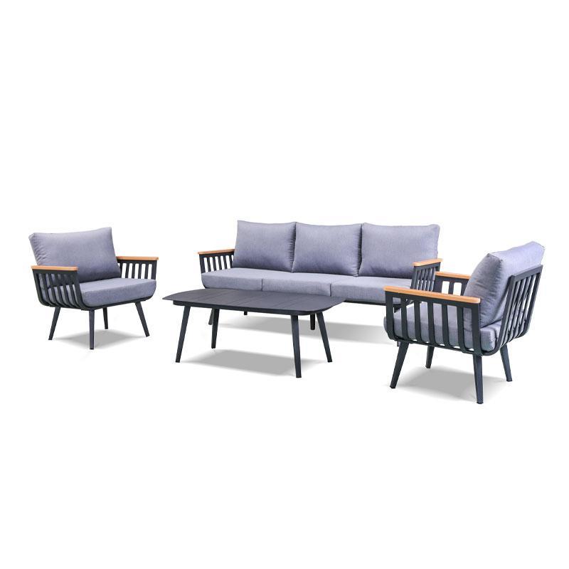 Σετ κήπου Estela Fylliana 4 τεμ Μαύρο