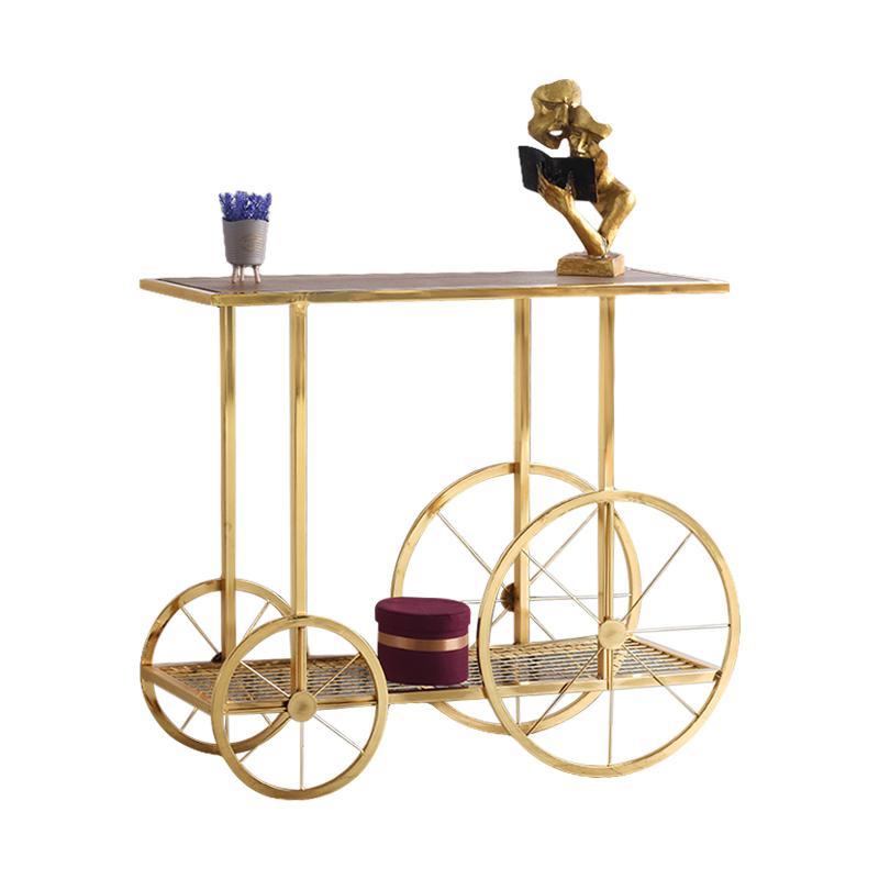 Κονσόλα FL810 Fylliana Μπρονζέ 96x35x80 εκ. Κονσόλα FL810 Fylliana Μπρονζέ 96x35x80 εκ.