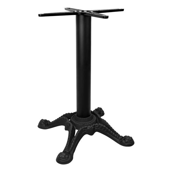 Βάση Μαντέμι C407 Βαρέως τύπου με 4 πόδια Μαύρη 58x58x75εκ. με Σταυρό 45x45εκ.