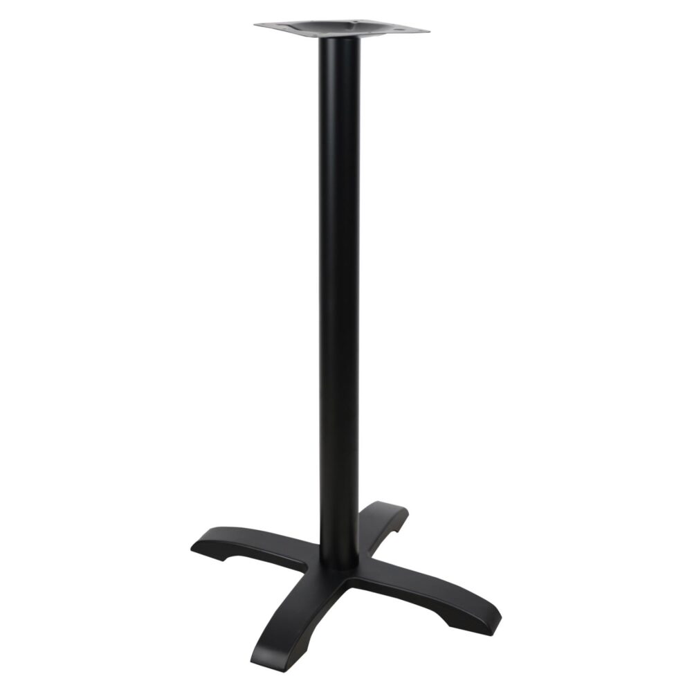 Βάση Μαντέμι για Μπαρ C417 Μαύρη 62x62x108εκ.