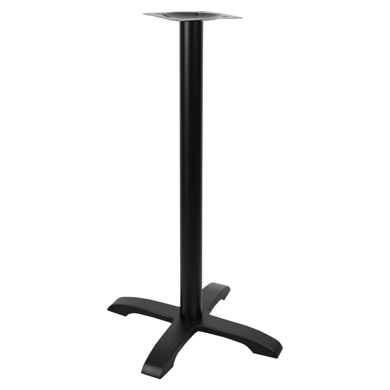 Βάση Μαντέμι για Μπαρ C417 Μαύρη 62x62x108εκ.