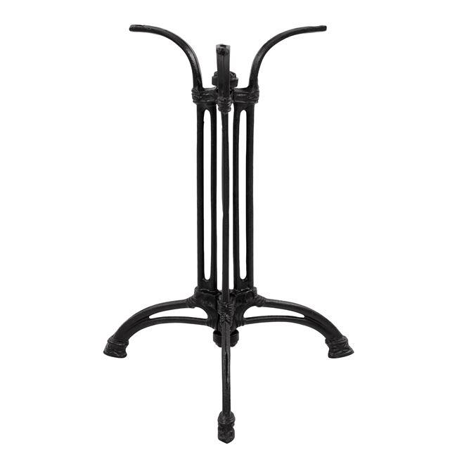 Βάση απο Μαντέμι C445 με 3 Πόδια σε Μαύρο 50x50x71εκ.