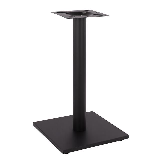 Βάση Μεταλλική C421.11 με Ρεγουλατόρους σε Μαύρο Ματ 40x40x72εκ.