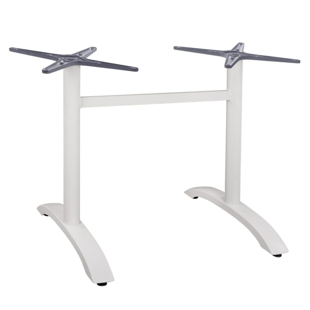 Βάση Αλουμινίου Δίστηλη C461.02 Λευκή 78,5x60x73Υεκ.