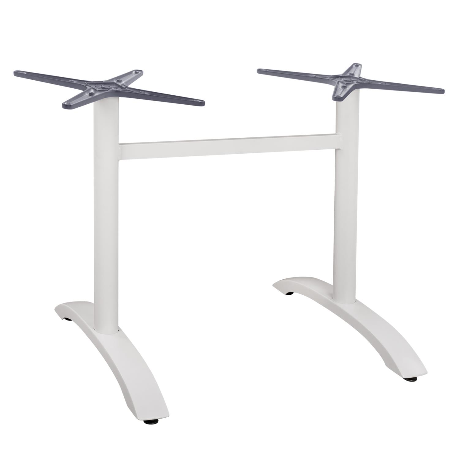 Βάση Αλουμινίου Δίστηλη C461.02 Λευκή 78,5x60x73Υεκ.