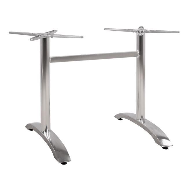 Βάση Αλουμινίου Δίστηλη C461.02 Χρωμίου 78,5x60x73Υεκ.