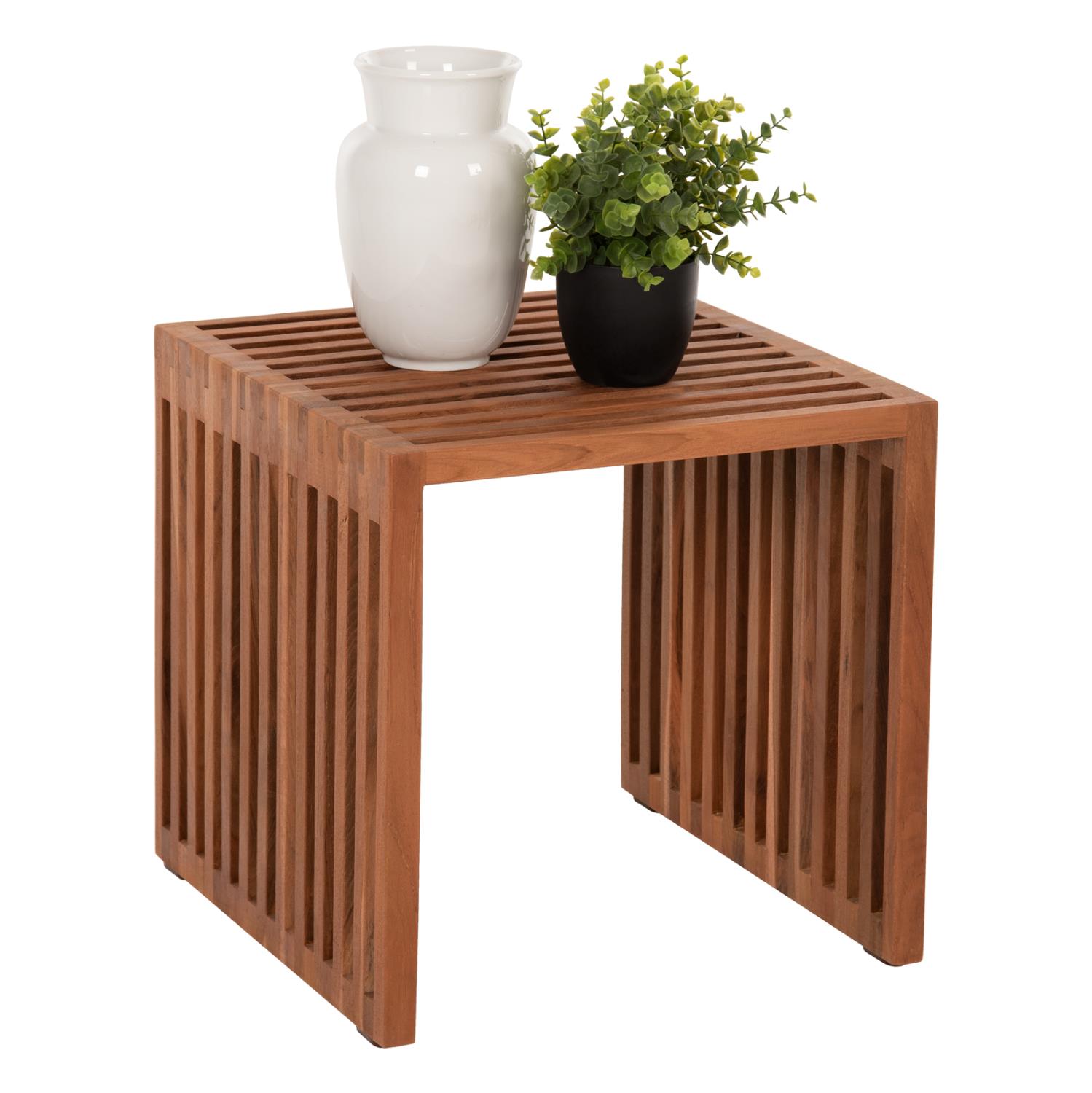 Τραπεζάκι σαλονιού Βοηθητικό C9483 από Ξύλο Teak Φυσικό 40x40,5x40,5Yεκ. Τραπεζάκι σαλονιού Βοηθητικό C9483 από Ξύλο Teak Φυσικό 40x40,5x40,5Yεκ.