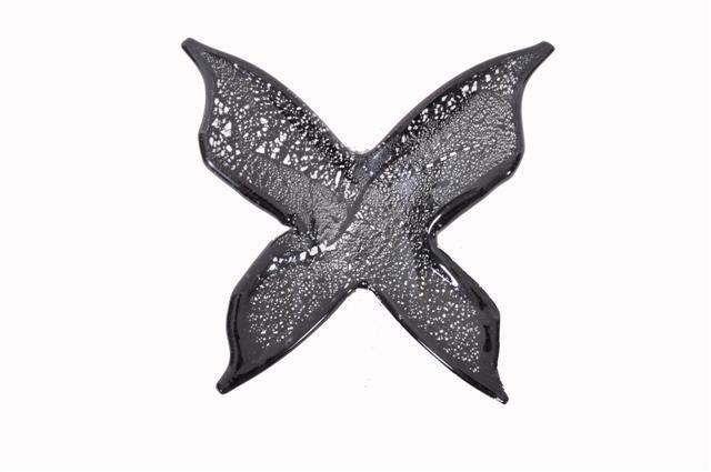 Διακοσμητικό Πεταλούδα FL002 Μαύρο 18 εκ.