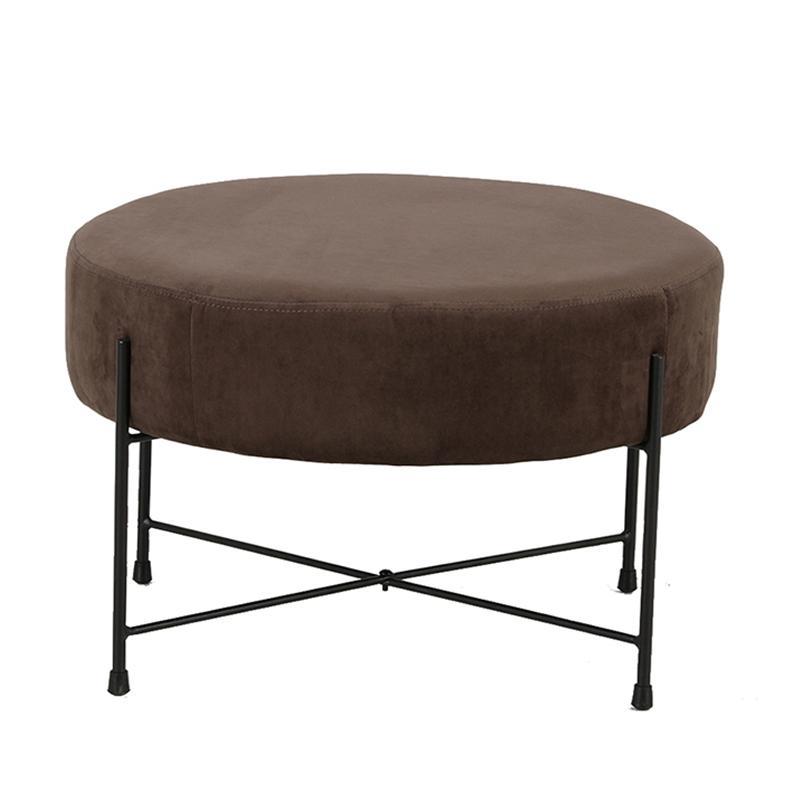 Σκαμπό 102 Fylliana Καφέ 60x60x40 εκ.