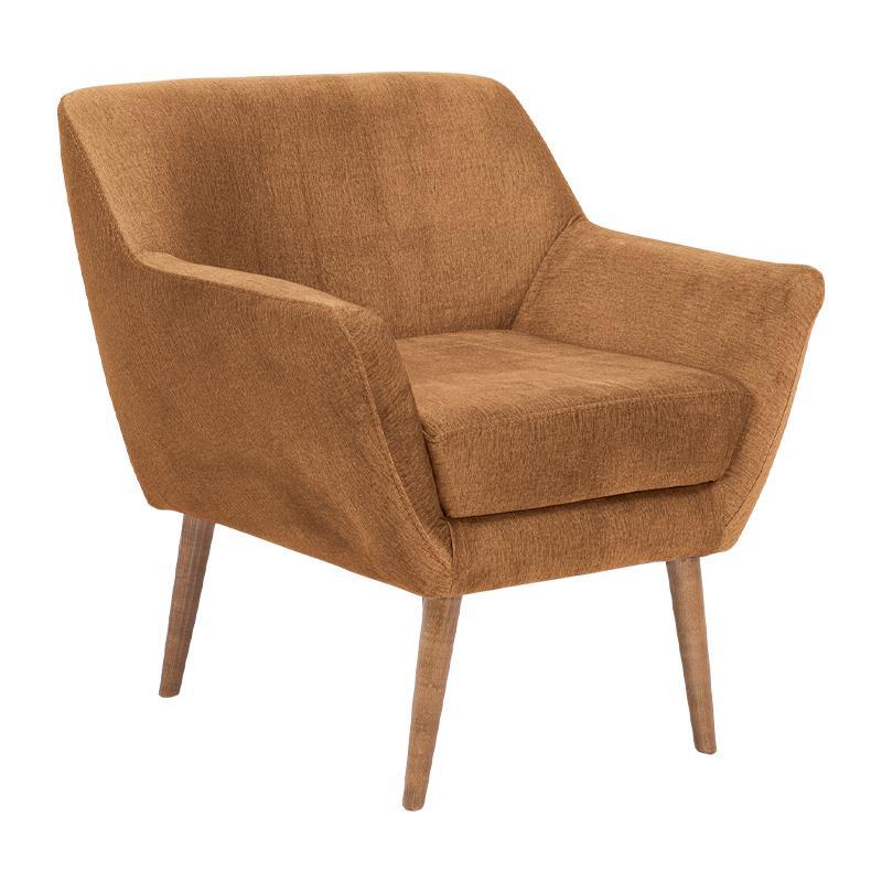 Πολυθρόνα Carla Fylliana Μουσταρδί 80x75x85 εκ.