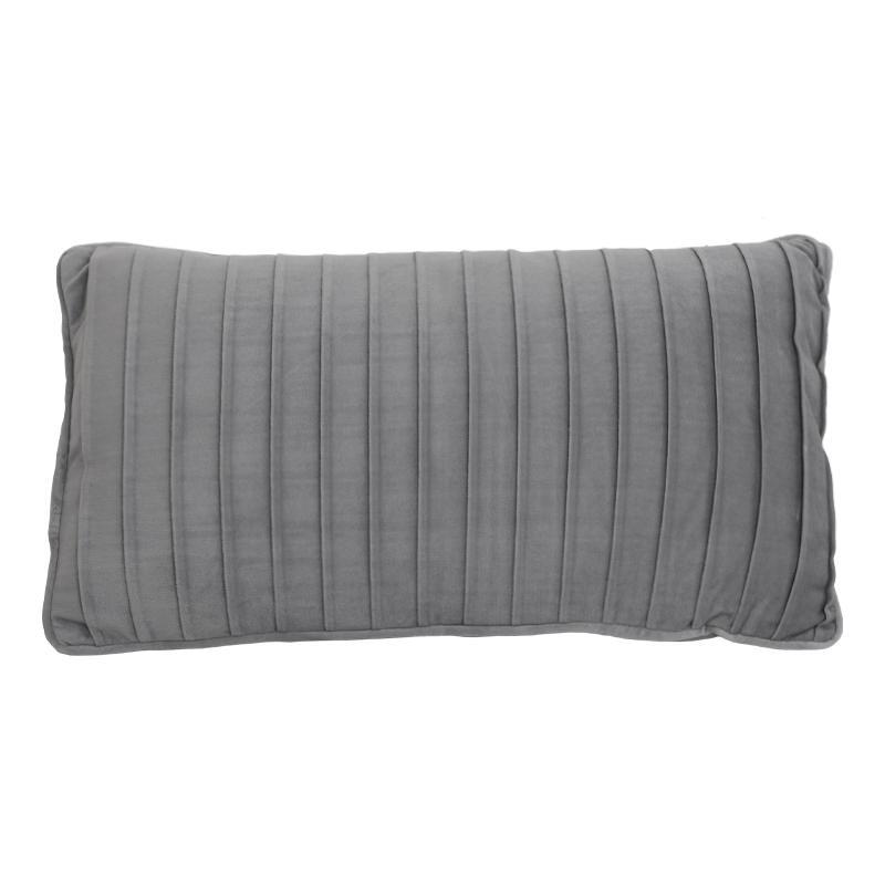 Διακοσμητικό Μαξιλάρι Cv3C FL676 Fylliana Ύφασμα Γκρί χρώμα 50x28εκ.