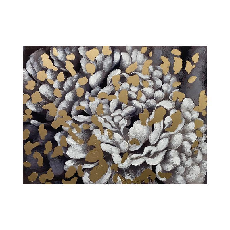 Πίνακας FLOWER Fylliana σε Καμβά με Ξύλινο Πλαίσιο 80x2.3x60εκ.