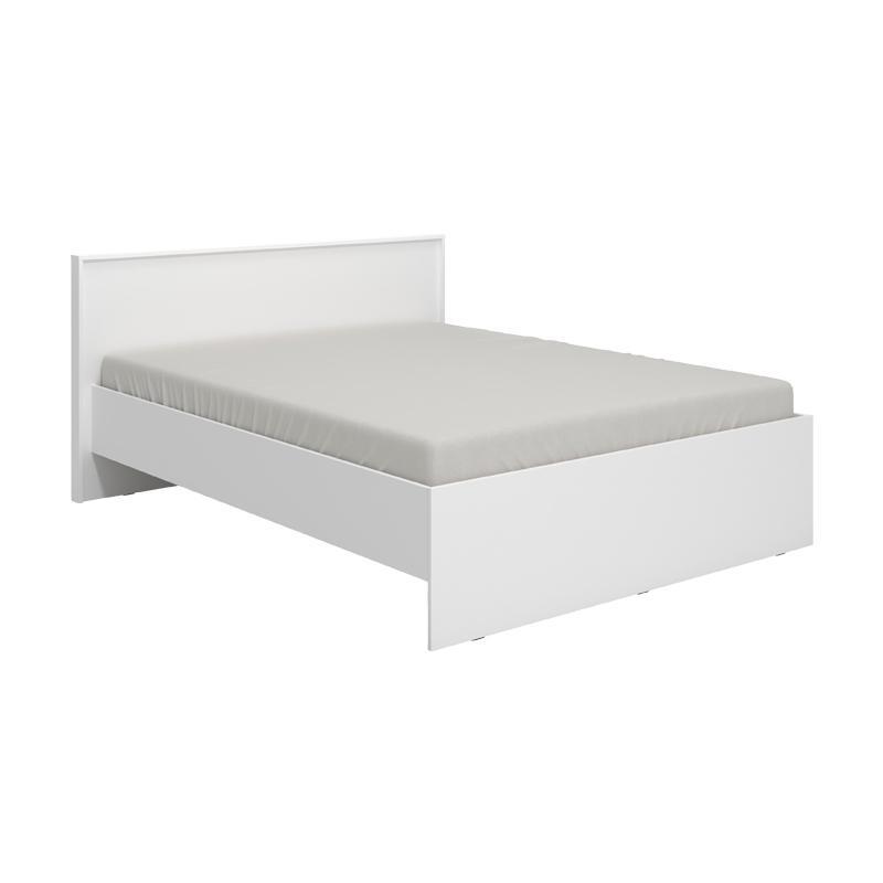 Ξύλινο Κρεβάτι Varadero 160 Λευκό 160x200 εκ.