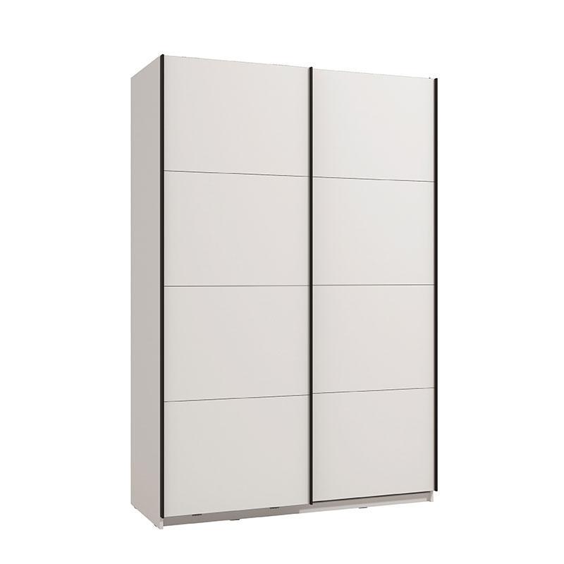 Ντουλάπα Gard 150 Λευκό 146x61x218 εκ.