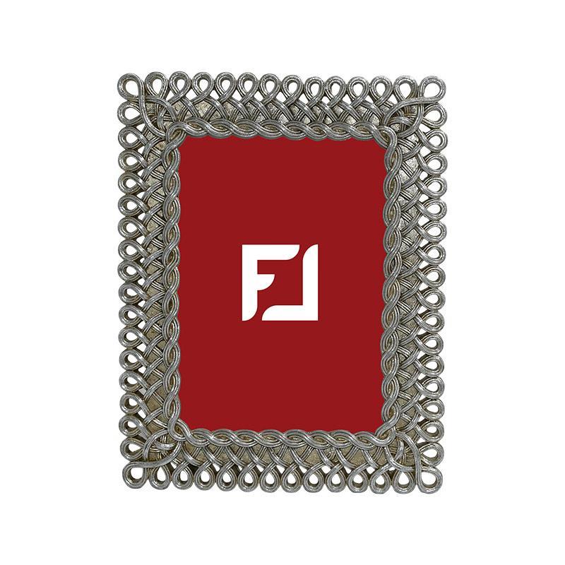 Κορνίζα FL23250 Fylliana Ασημί χρώμα 20x25εκ.