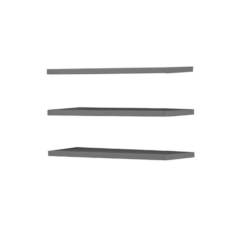 Σετ Ράφια Pg3 - w245 Λευκό 120x45x1,6 εκ. Σετ Ράφια Pg3 - w245 Λευκό 120x45x1,6 εκ.