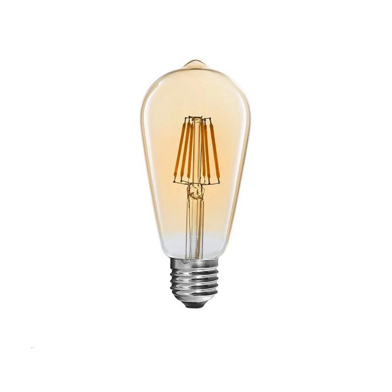 Λαμπτήρας LED ST64 Bulb 4W 3000K E27 amber Λαμπτήρας LED ST64 Bulb 4W 3000K E27 amber