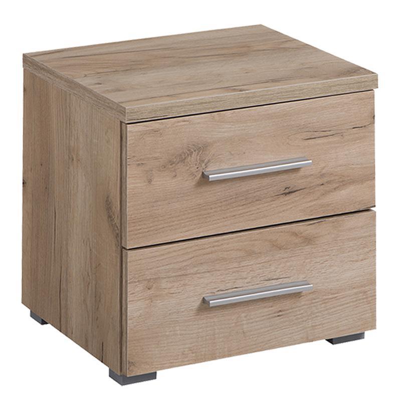 Κομοδίνο Uni NO2F Γκρί Δρύς 44,5x33,5x43 εκ. Κομοδίνο Uni NO2F Γκρί Δρύς 44,5x33,5x43 εκ.