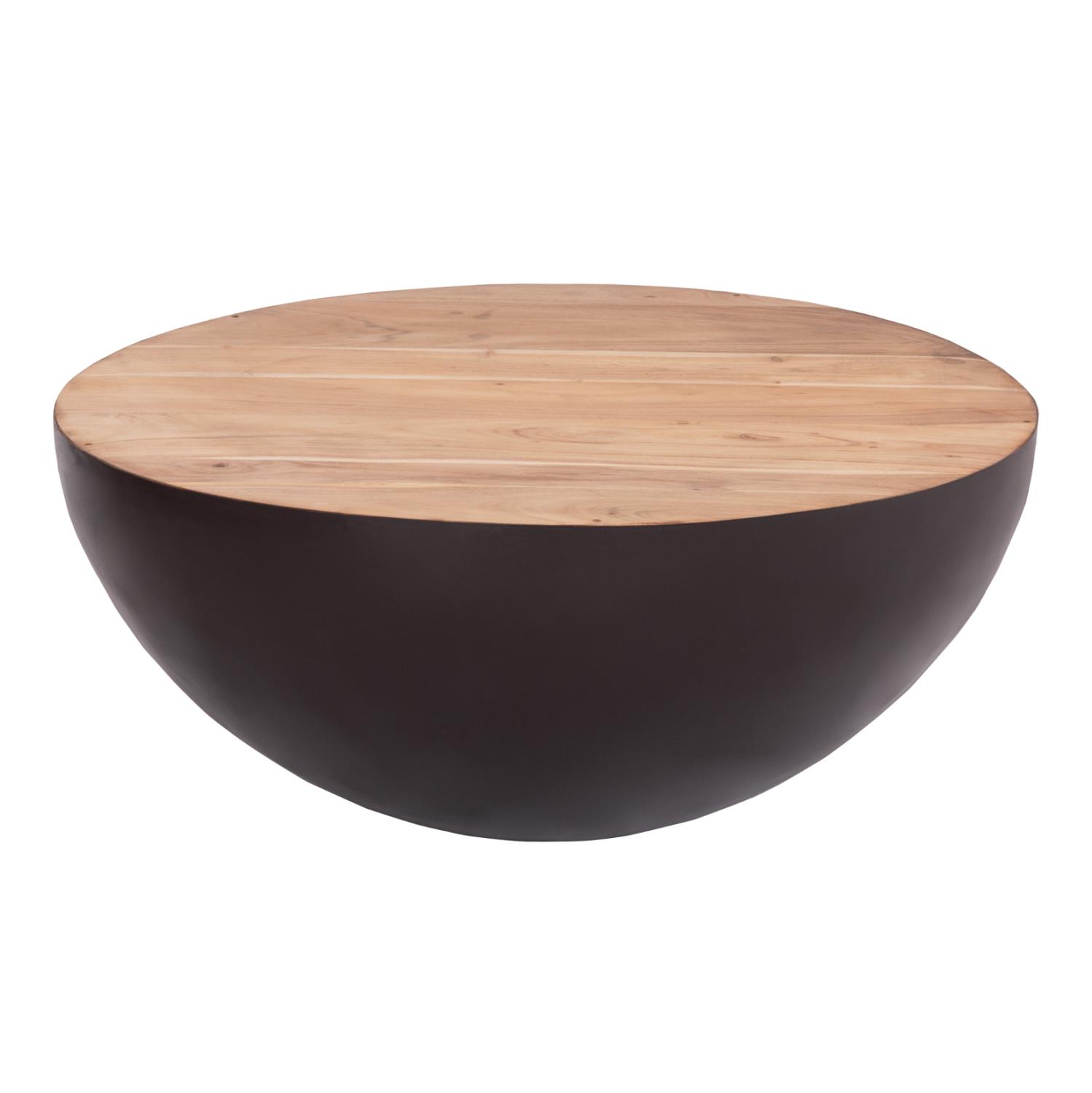 Τραπεζάκι σαλονιού BOWL C8717.22 Στρόγγυλο Rusty με Ξύλο Ακακίας Φ89,5X39Yεκ. Τραπεζάκι σαλονιού BOWL C8717.22 Στρόγγυλο Rusty με Ξύλο Ακακίας Φ89,5X39Yεκ.