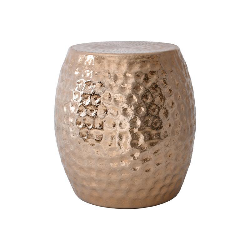 Σκαμπό Αλουμινίου FL6525 Fylliana Μπρονζέ 44x46 εκ.