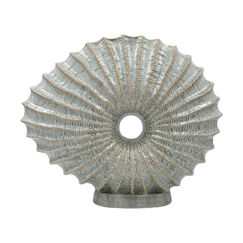 Επιτραπέζιο Διακοσμητικό FL23435 Fylliana Κεραμικό Βεραμάν χρώμα 43x13x36εκ