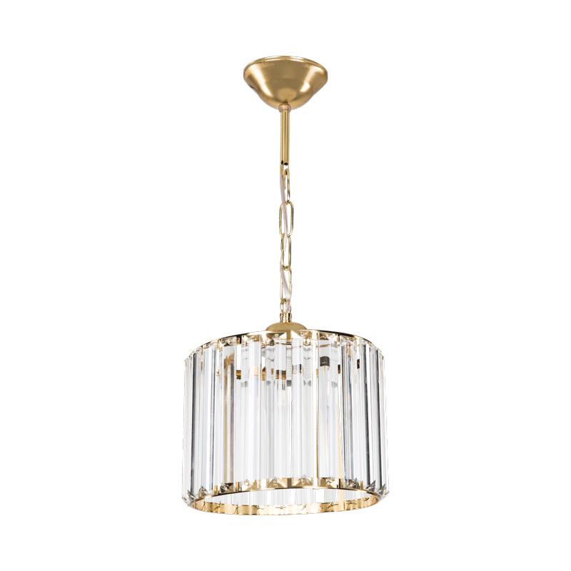 Φωτιστικό οροφής μονόφωτο Lavina Ε27 χρυσό Φ20x20 εκ.