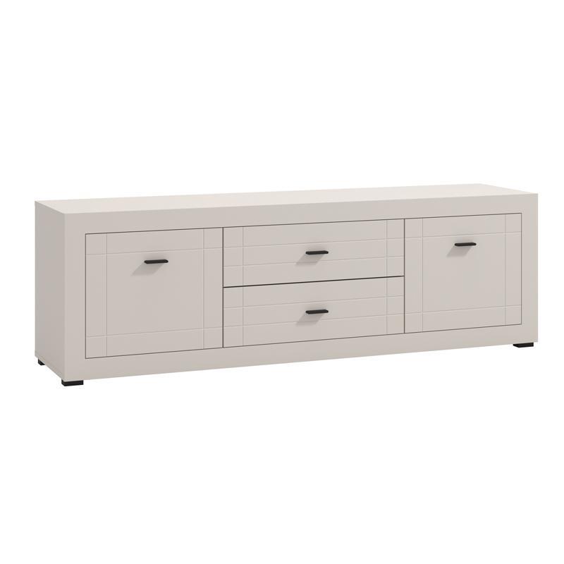Έπιπλο τηλεόρασης WARWICK 167 3K2F2V Cashmere matt 167x42x54εκ.