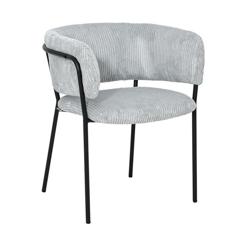 Πολυθρόνα FL3042 Fylliana Mint ύφασμα με Μεταλλικά πόδια 59x57x75εκ