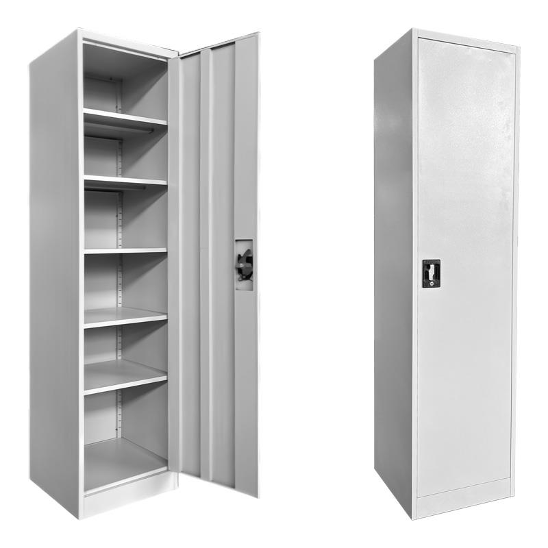 Μεταλλική Ντουλάπα-στήλη Koya σε Ανοιχτό Γκρι 50x45x180εκ Μεταλλική Ντουλάπα-στήλη Koya σε Ανοιχτό Γκρι 50x45x180εκ