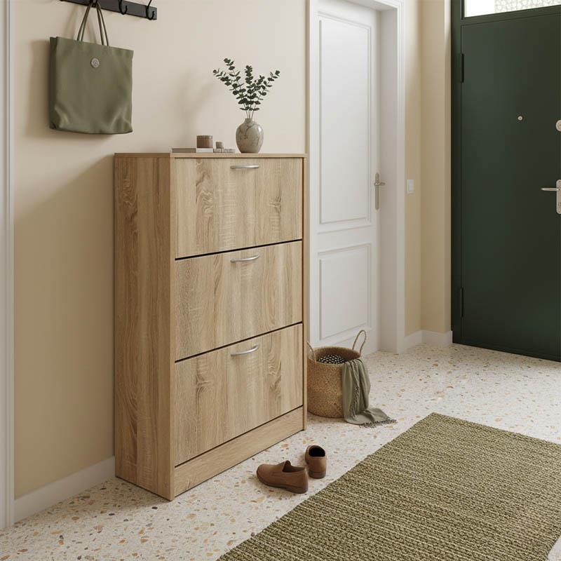 Παπουτσοθήκη Savaz σε sonoma απόχρωση 60x24x114εκ