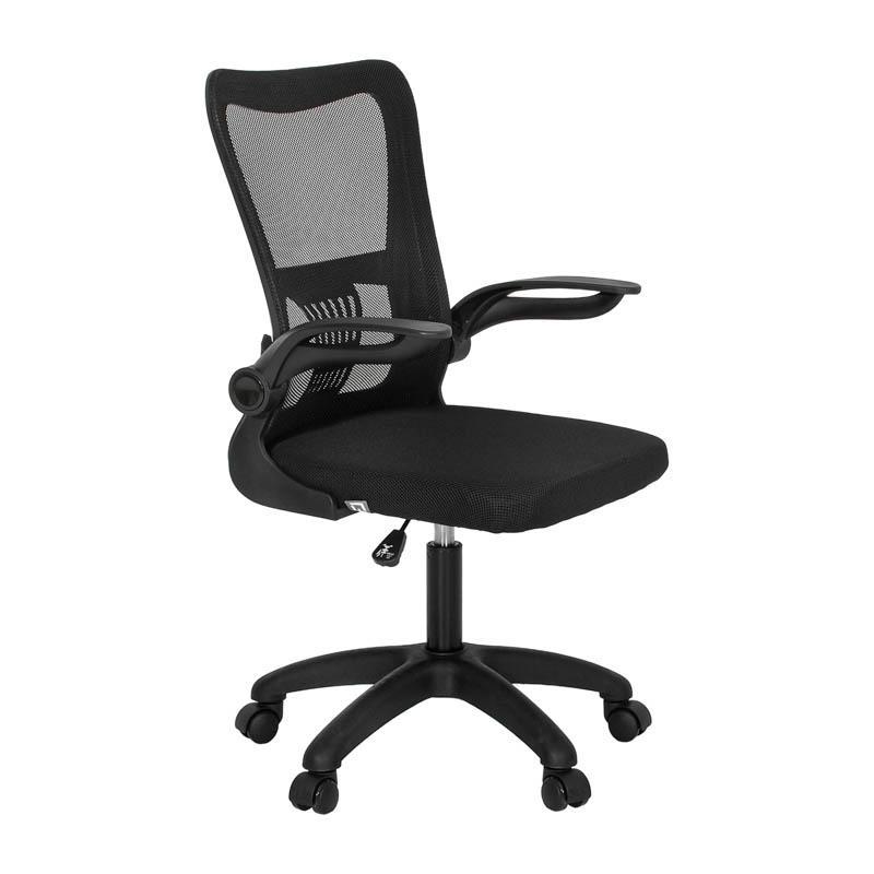 Καρέκλα Γραφείου FL611 Fylliana Μαύρο χρώμα 57x54x106εκ