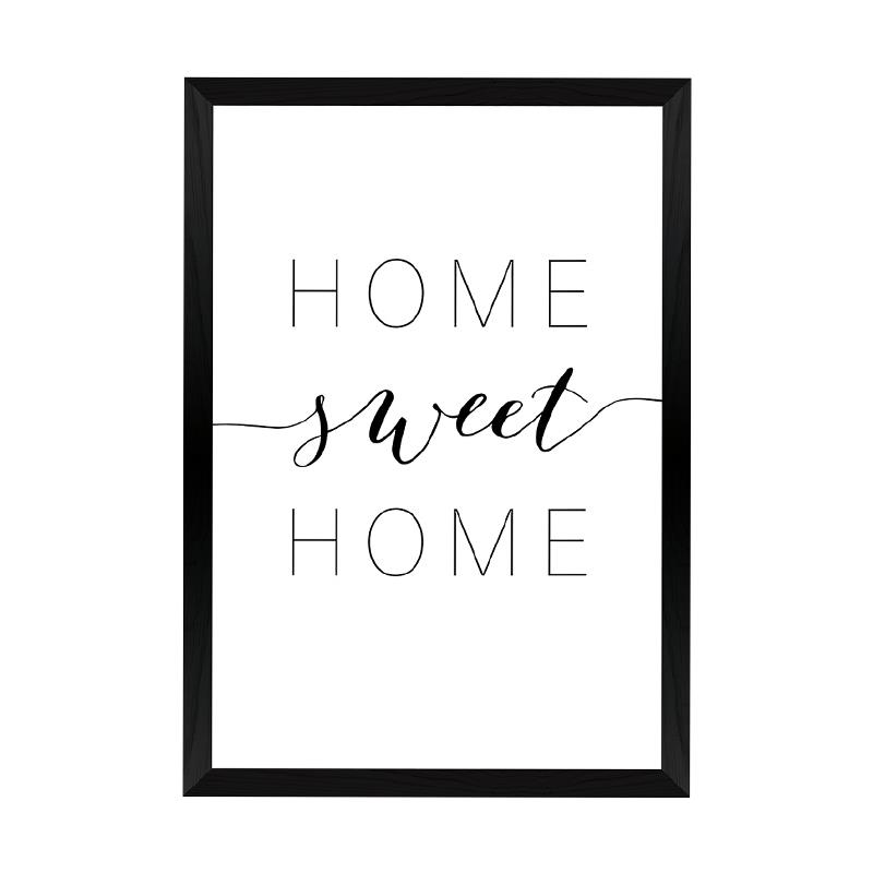 Πίνακας Homel με ψηφιακή εκτύπωση και πλαίσιο 33x1.5x48εκ